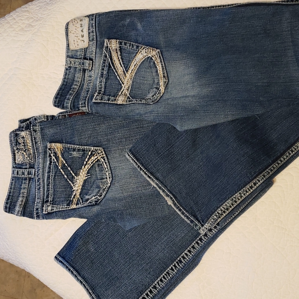 TWO Pair SILVER JEANS Size 31 Pre-owned SOLD